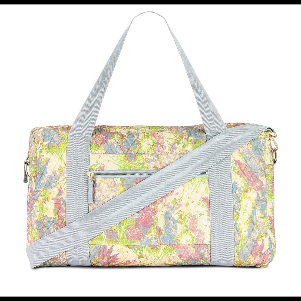 LoveShackFancy - Amari Diaper/Duffle/Baby Bag in Pastel Fields